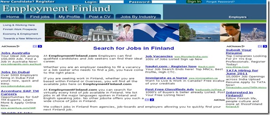 Employment finland